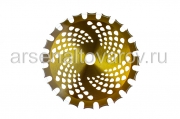 Нож для триммера диск 40 зубов 255*1,4*25,4 мм Арсенал (40TD-255)