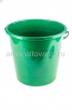 Ведро пластиковое 10 л для пищевых Огородное (020131) зеленое (Ар-Пласт) 