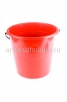 Ведро пластиковое 10 л для пищевых Огородное (020131) красное (Ар-Пласт) 