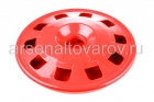 поилка для домашней птицы пластиковая под бутылку диаметр 31 см красная (Ар-Пласт) 08005
