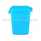 бак пластиковый 75 л для пищевых с крышкой Брикс (01010) голубой (Ар-Пласт)