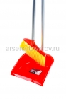 набор для уборки пластиковый (щетка + совок) Свип (ЭП556) красный (Эльфпласт)