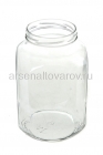 банка стеклянная для консервирования Твист - 82 0,9 л (винтовая крышка) Глория Кубик (Дмитров)