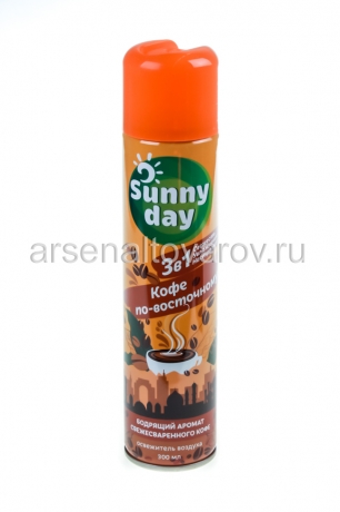 освежитель воздуха Санни Дей 300 мл кофе по-восточному (Арнест)