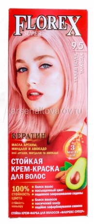 краска для волос Флорекс Супер 9.5 талая вода (Россия)
