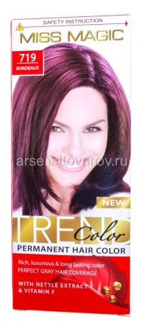 краска для волос Мисс Магик 719 бордо (Болгария)