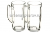 Кружка пивная стеклянная (набор из 2 шт) 330 мл (Н5126) Гамбург (Pasabahce)