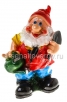 Садовая фигура Гном с лейкой 41*27 см гипс (8) (Россия) 