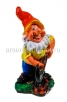Садовая фигура Гном с киркой 46*24 см гипс (125) (Россия) 
