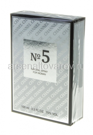 парфюмерная вода 100 мл №5 (ДС) женская