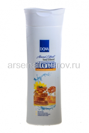 шампунь Докса Лайф 600 мл мед и экстракт миндаля для густоты волос (Турция)