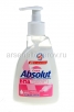 Мыло туалетное жидкое  250 мл Абсолют антибактериальное 2 в1 природная защита и нежность рук с дозатором (Весна) 5061 