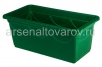 Ящик для рассады пластиковый 31*16*13 см 4,5 л Росток (7038) зеленый (Ар-Пласт) 