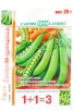Семена Горох Сахарная принцесса (серия 1+1=3) 25 гр цветной пакет годен до 31.12.2029 (Гавриш) 