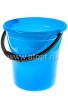 Ведро пластиковое 12 л для пищевых (04012) голубое (Пятигорск) 