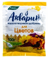 Удобрение для цветов  100 гр Акварин (Буйские удобрения)