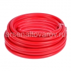 шланг для полива резиновый армированный ТЭП диаметр 18 мм (3/4") бухта 50 м красный (Россия)