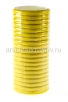 Крышка для консервирования металлическая винтовая Твист 1- 82 Моно желтая (Беларусь) (уп 20 шт) (цена за упаковку) 