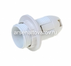 патрон подвесной термопласт Е14 с прижимным кольцом белый (Токов Электрик) (TKE-C01-PPL/K-1) (1734084)