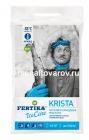 антигололедный реагент Криста 10 кг (до 500 кв.м площади) действует при температуре до -18 °C (Фертика)