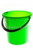 Ведро пластиковое  8 л для пищевых (04008) зеленое (Пятигорск) 