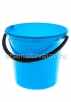 Ведро пластиковое  6 л для пищевых (04006) голубое (Пятигорск) 