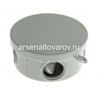 коробка распаячная для открытой установки круглая 4 входа 85*85*40 мм Токов Электрик (TKE-KR-85-40-C06) (1889678)