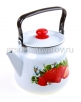 Чайник эмалированный 3,5 л (С2716.3*59) Клубника садовая (Сибирские товары)