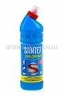 чистящее для туалета Сантекс 750 гр гель хлорум с хлором (ДБХ)