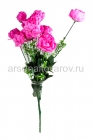 цветы искусственные Роза 45 см (11 головок) 7 цветов (FV-45)