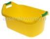 Таз пластиковый овальный 40 л с ручками желтый (Ижевск) 