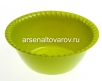 Миска пластиковая круглая  0,8 л (С41ОЛВ) оливковая (Мартика)