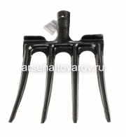 Вилы копальные 4-х рогие рельсовая сталь (011240) (Павлово)