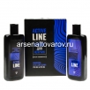 Парфюмерный набор мужской Актив Лайн (шампунь 250 мл + гель для душа 250 мл) (М) 