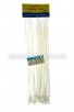 Хомуты нейлоновые 2,8*300 мм белые (уп из 100 шт) 