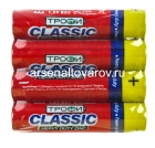 батарейки Трофи ААА (мизинчиковые) LR03 1.5 V (упаковка из 4 шт) (4718)