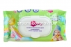 Салфетки влажные  70 шт Викки детские алоэ и зеленый чай с крышкой (Россия) 