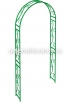 Арка садовая металлическая 2,5*0,35*1,25 м Профильная зеленая 3А-567 (Россия) 