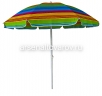 Зонт пляжный диаметр купола 160 см с наклоном (LG26) (КНР)