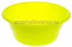 Таз пластиковый круглый  6 л лайм (Ижевск) 