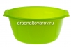 Таз пластиковый круглый 10 л с ручками Лайт зеленый (Ижевск) 