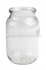 Банка стеклянная для консервирования СКО-1-82  1 л (обычная крышка) (Каменск-Шахтинский) 