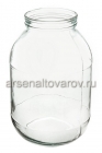 банка стеклянная для консервирования Твист - 82 3 л (винтовая крышка) (Каменск-Шахтинский)