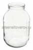 Банка стеклянная для консервирования Твист - 82  3 л (винтовая крышка) (Каменск-Шахтинский) 
