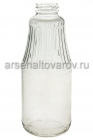бутылка стеклянная 1 л Твист - 43 (винтовая крышка) прозрачная (Камышин)