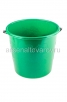 Ведро пластиковое  5 л для пищевых Фруктовое (02010) зеленое (Ар-Пласт) 