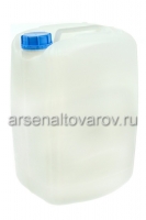 Канистра пластиковая 20 л для пищевых Евро (Ижевск)