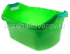 Таз пластиковый овальный 48 л с ручками зеленый (Ижевск) 