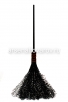 Метла пластиковая с пластиковой щетиной (аналог дерезы) круглая с алюминиевым черенком (324) (Москва) 