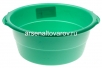 Таз пластиковый круглый  8 л с ручками ударопрочный мятный (Ижевск) 